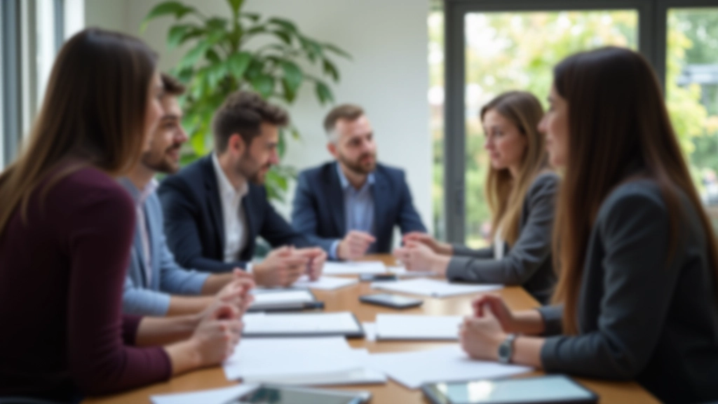 Non-profit team collaborating on financial reporting and fund accounting matters