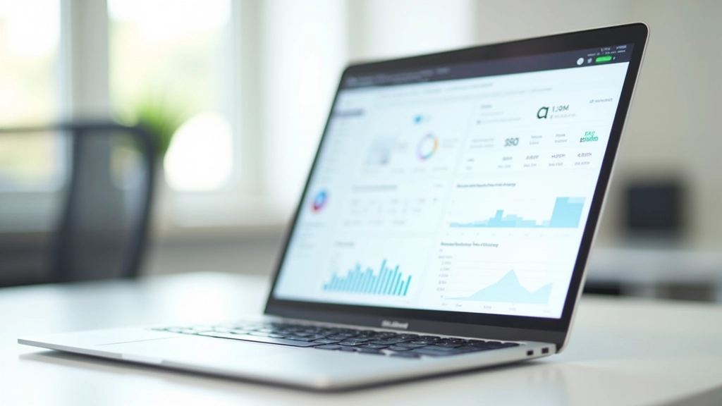 Computer screen showing non-profit accounting software dashboard with donation tracking interface and reporting features